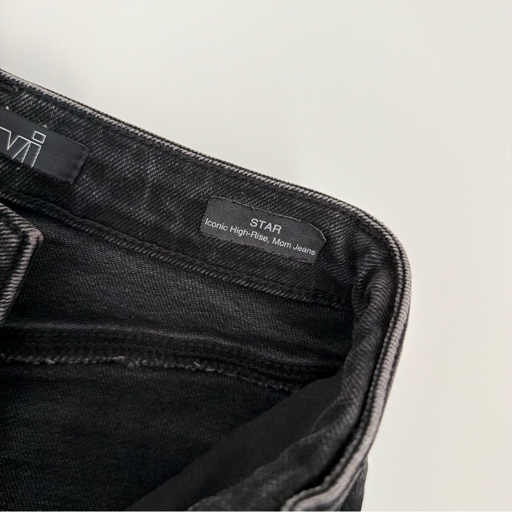 MAVI Star Real Blue Anthracite Smoke Jeans - womens black jeans %cotton - Picture 10 of 13